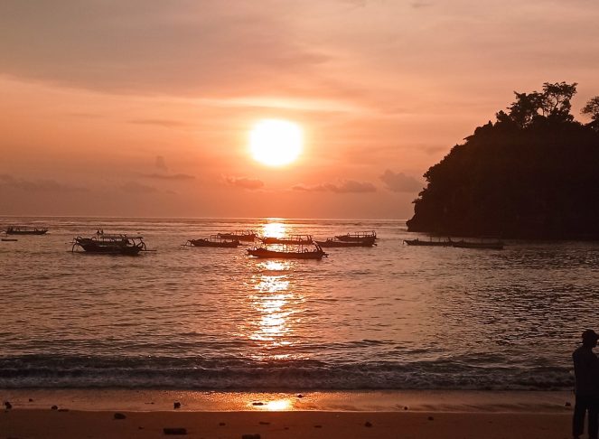 Sunset di Nusa Penida